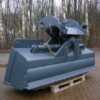 KSW Maschinenbau planiravimo ir griovių valymo kaušas