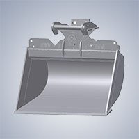 KSW Maschinenbau universalus kaušas Universallöffel