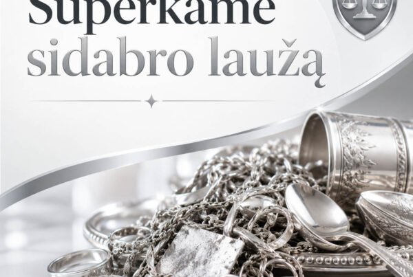 Superkame sidabro laužą