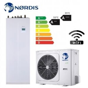 Nordis šilumos siurblys OPTIMUS PRO Split All-in-One 8,30 kW