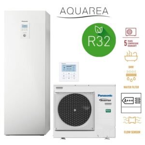 Panasonic Aquarea šilumos siurblys "viskas viename" 3kW
