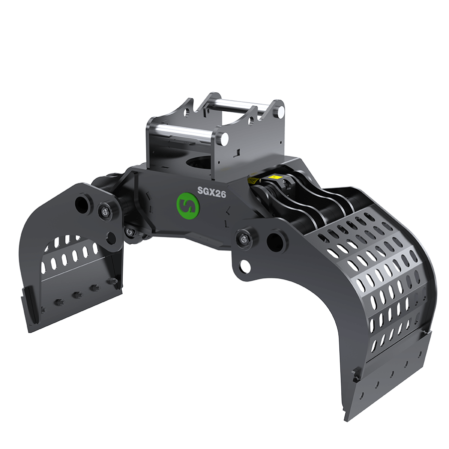 Steelwrist SGX26 hidraulinis rūšiavimo griebtuvas