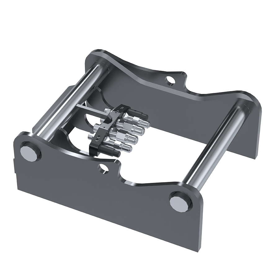 Steelwrist suvirinamas SQ adapteris ekskavatoriaus darbo padargui