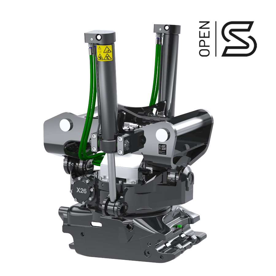 Steelwrist X26 tiltrotatorius SQ versija